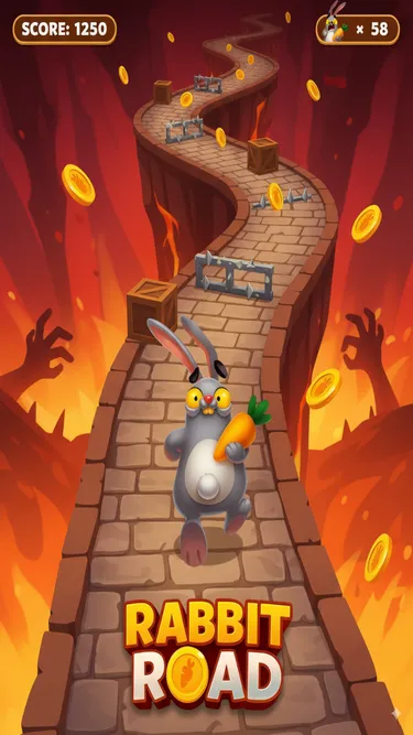 Rabbit Road ES Screenshot